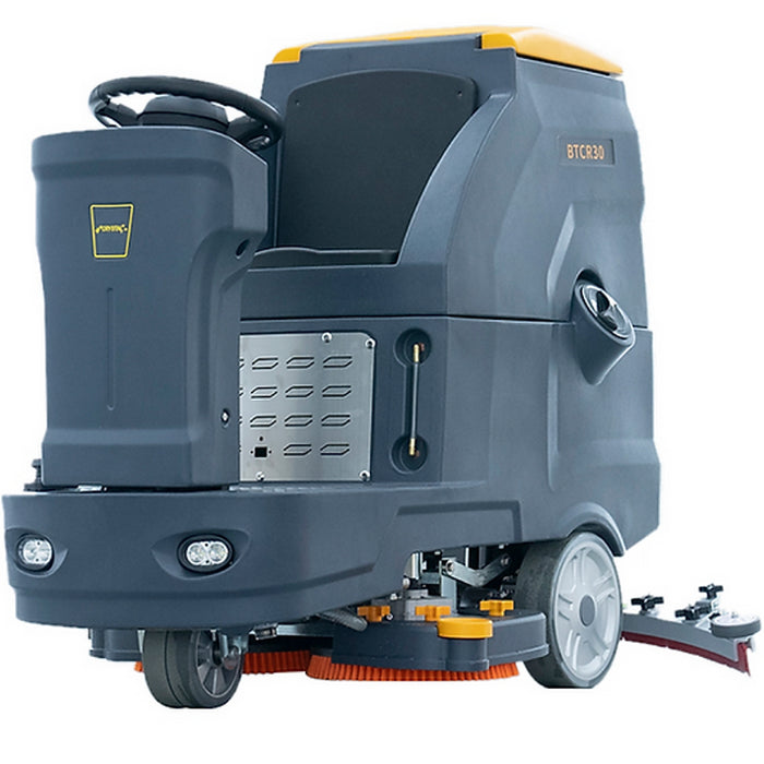 30" 37 Gal Auto Ride-On Industrial Floor Scrubber