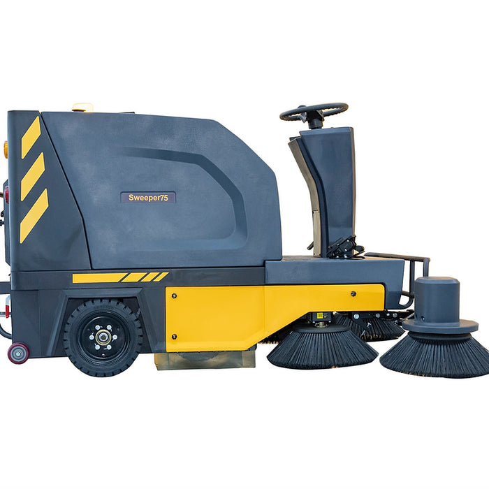 75" Ride-On Floor Sweeper