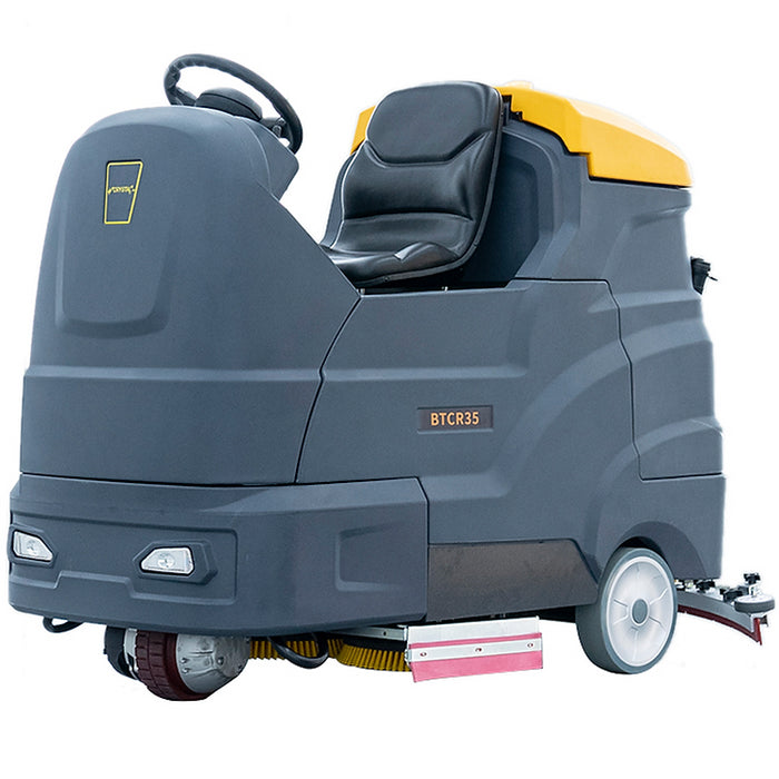 35" 69 Gal Auto Ride-On Industrial Floor Scrubber