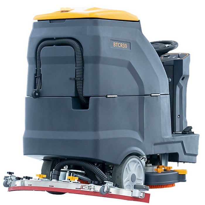 30" 37 Gal Auto Ride-On Industrial Floor Scrubber