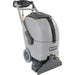 Upright commercial carpet extractor