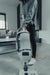 Wide-area commercial upright vacuum in use